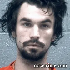 Ethan Mahaffey booking photo