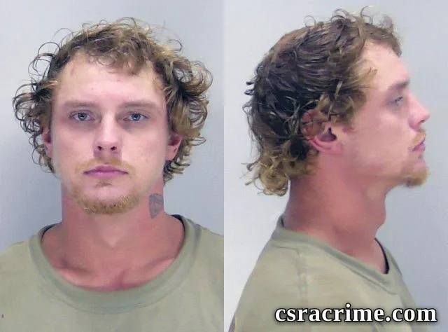 Evan Bennett booking photo