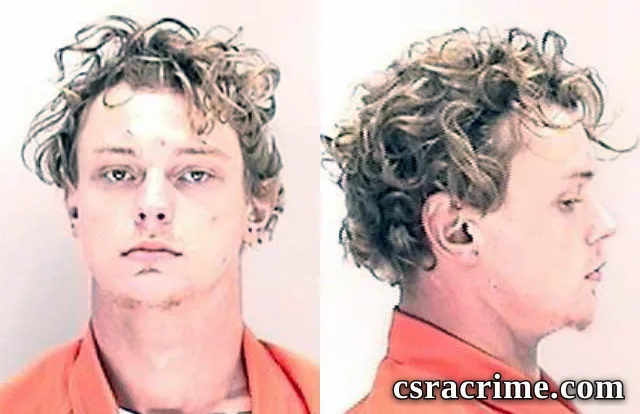 Evan Bennett booking photo