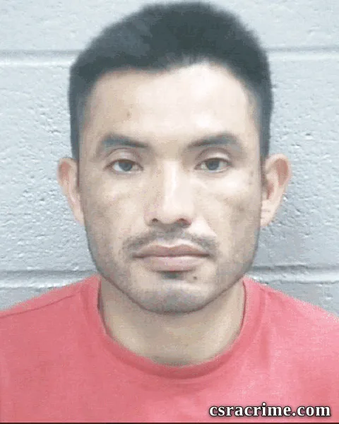 Everardo Binzha-Cruz booking photo