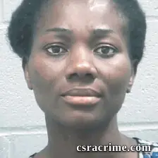 Faith Richardson booking photo
