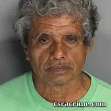 Faustino Hidalgo booking photo
