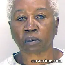 Frances Safford booking photo