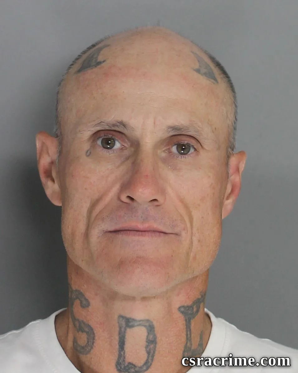 Francis Lyon JR booking photo