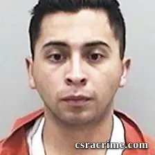 Gabriel Valderrama booking photo