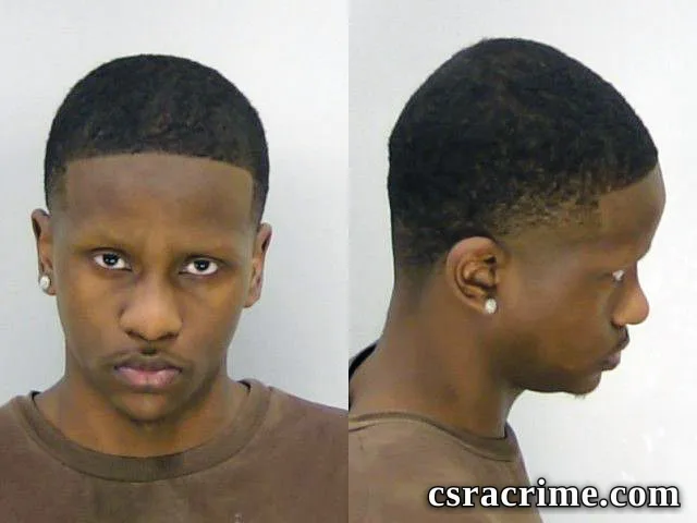 Geoffery Hampton JR booking photo