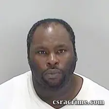 George Evans JR booking photo