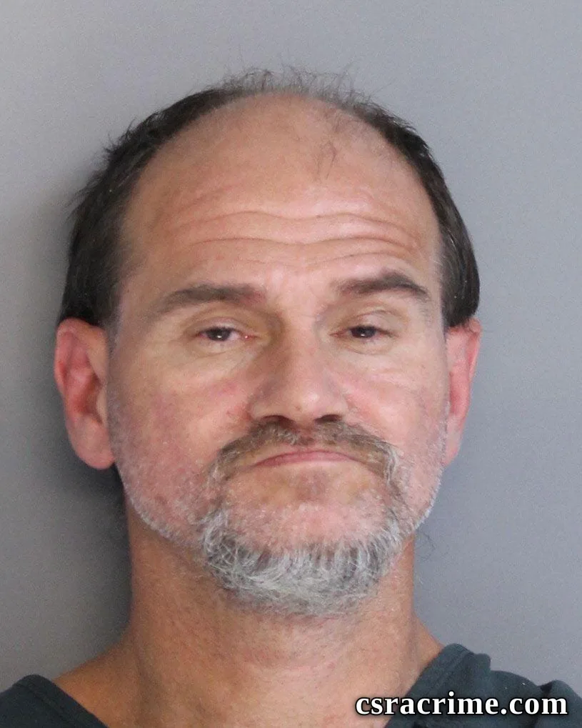 George Hilliard booking photo