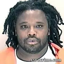 George Hollins JR booking photo