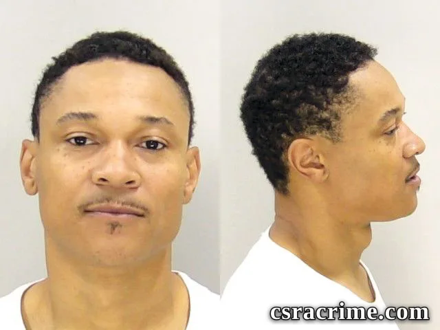 George Johnson JR booking photo