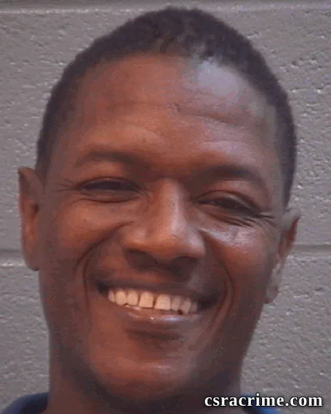George Merriweather booking photo