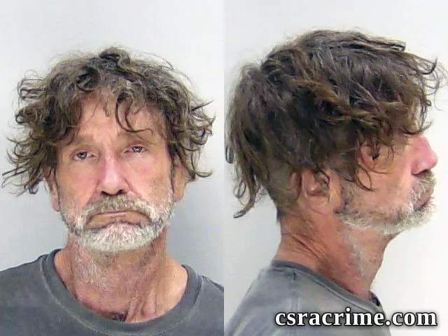 George Whitaker booking photo