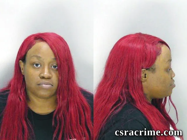 Georgina Robinson booking photo