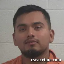 Geovani Mendoza-Cruz booking photo