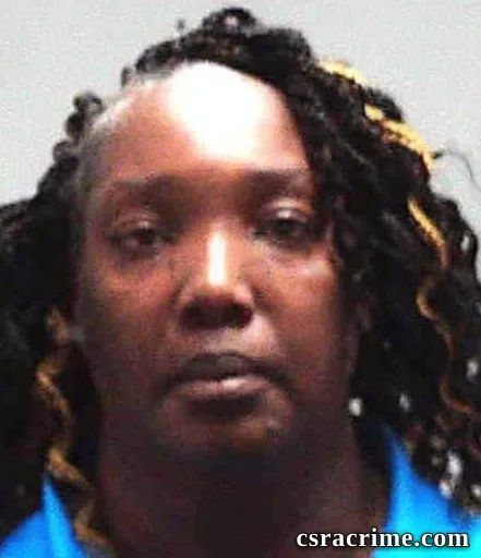 Glory Jean Cooper booking photo