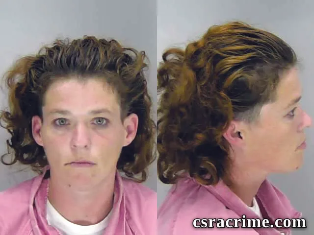 Gracie Hewitt booking photo