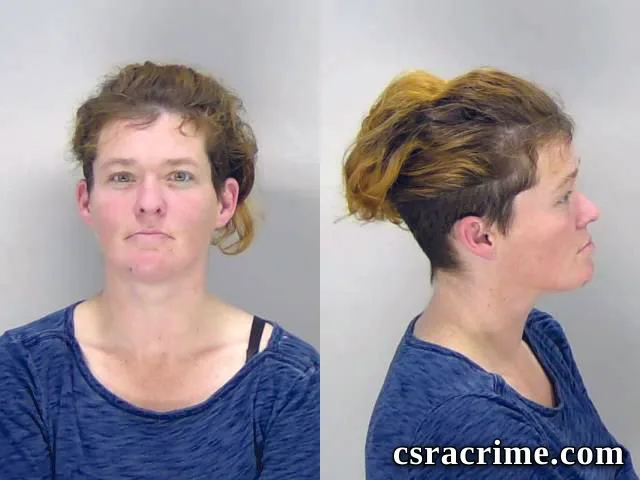 Gracie Hewitt booking photo