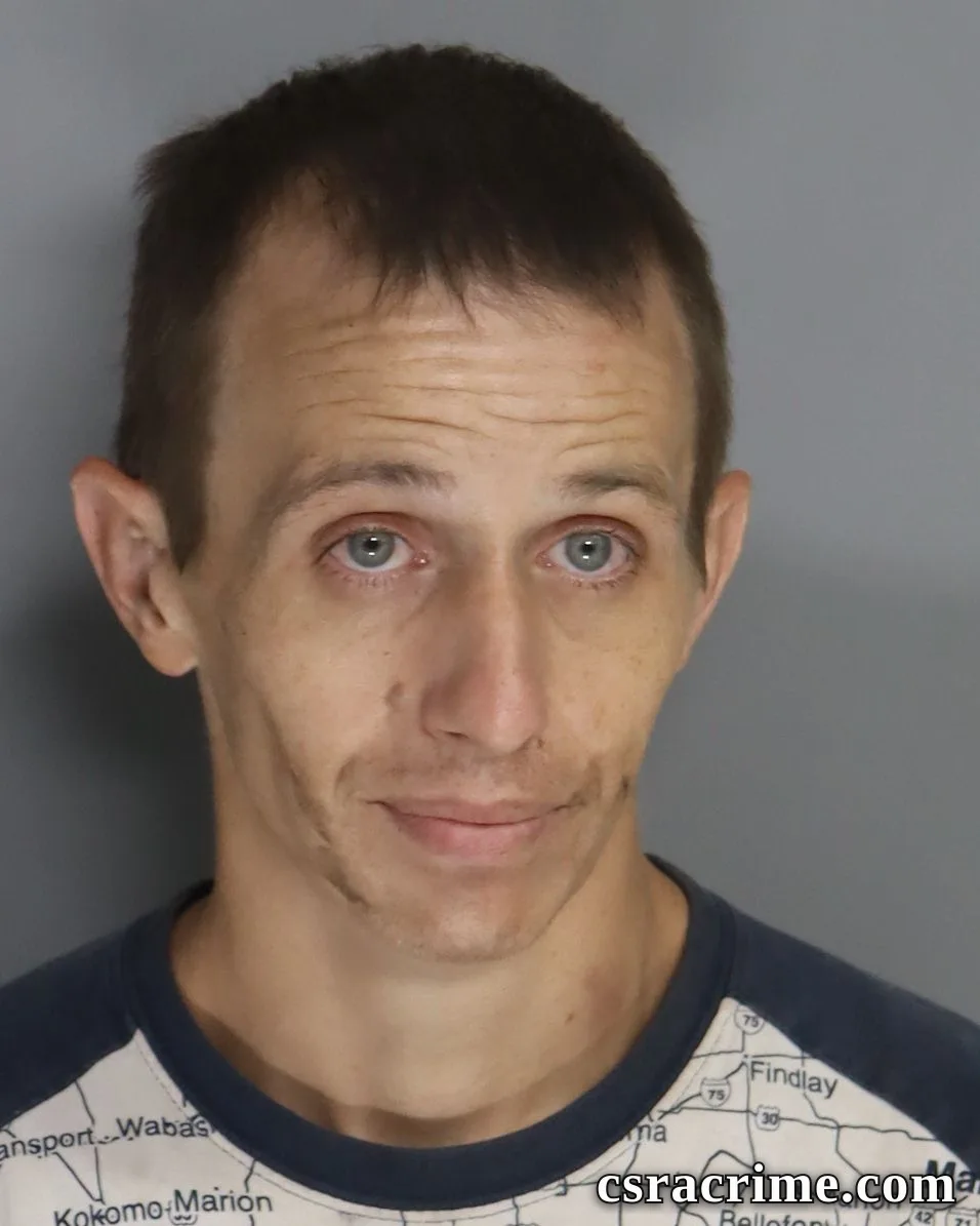 Gregory Burgess booking photo