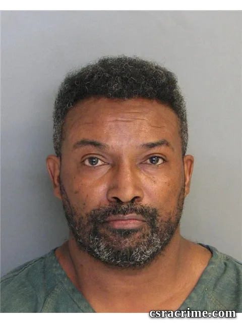 Gregory Hall booking photo