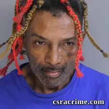 Gregory Hall booking photo