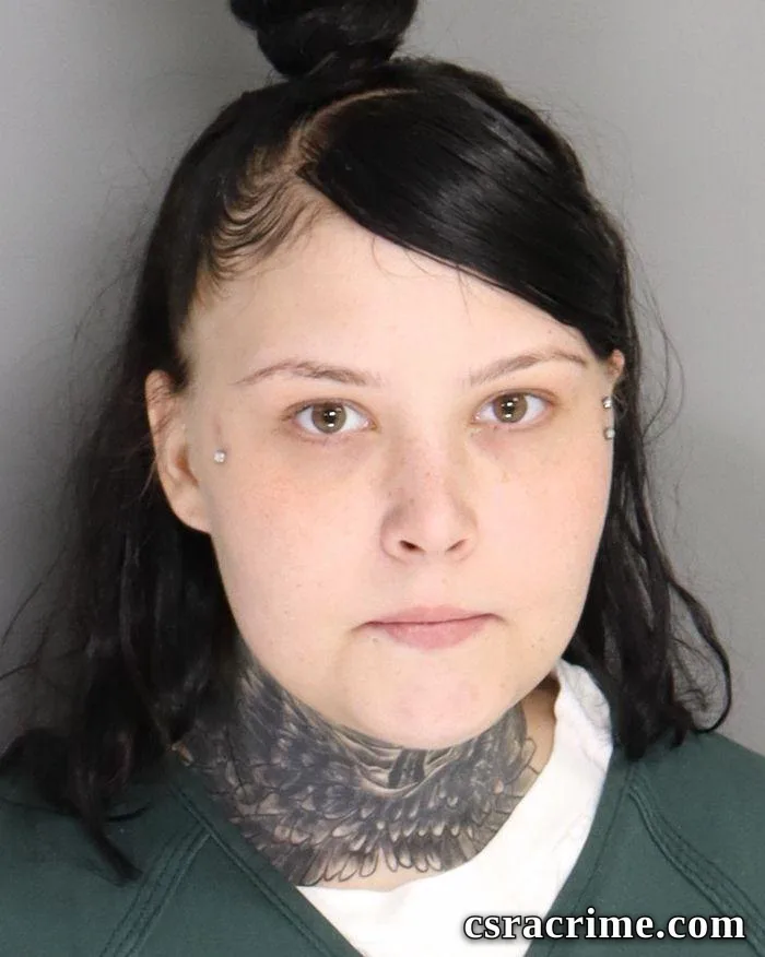 Hailey Hecker booking photo