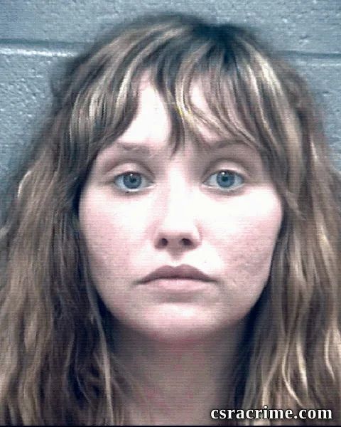 Hannah Cox booking photo