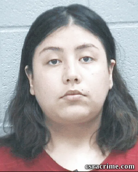 Hannah Gudino-Zanella booking photo