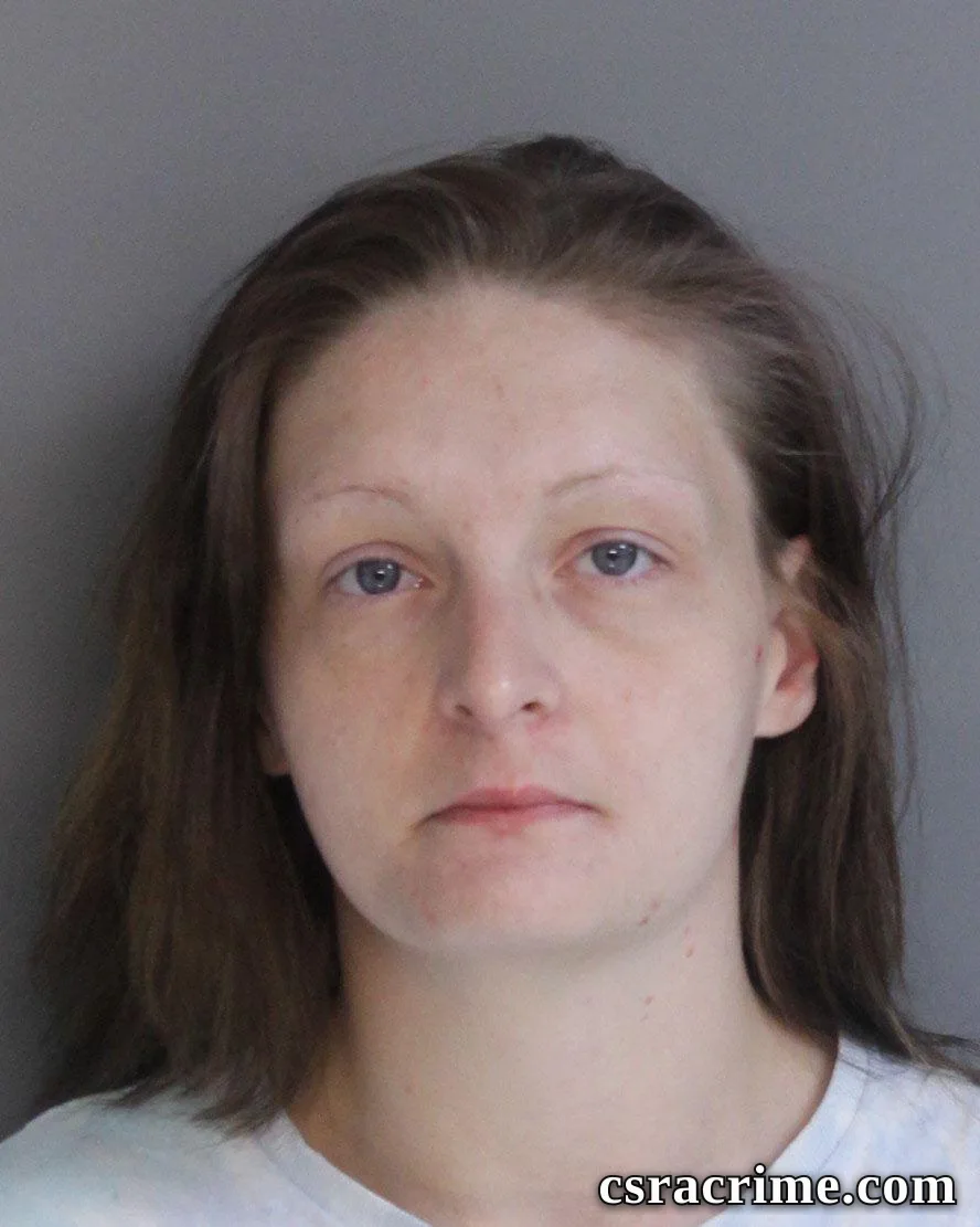 Hannah Mayson booking photo