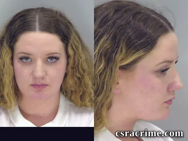 Hannah Mckinnon booking photo