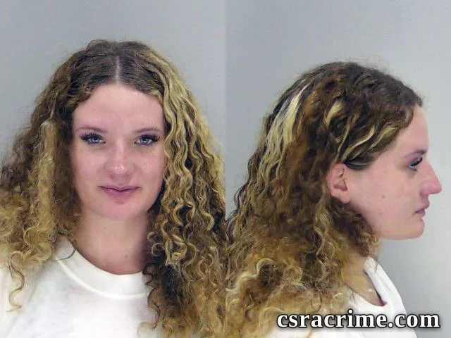 Hannah Mckinnon booking photo