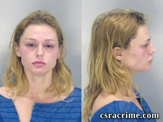 Hannah Stinson booking photo