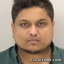 Hitendra Patel booking photo