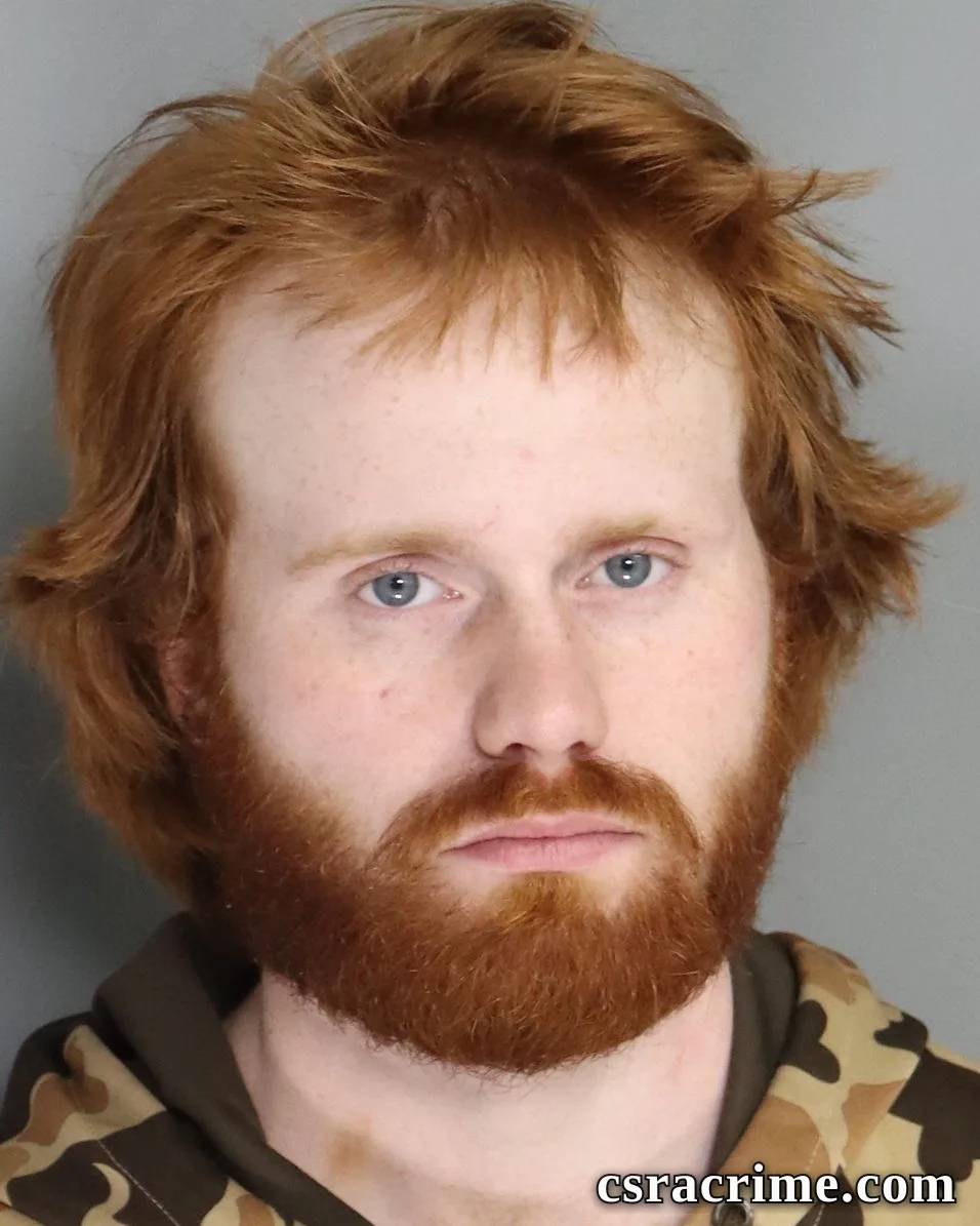 Hunter Brock booking photo