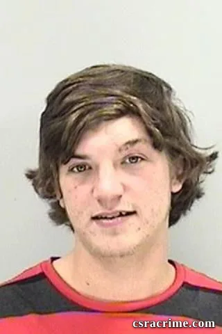 Hunter Crawford booking photo