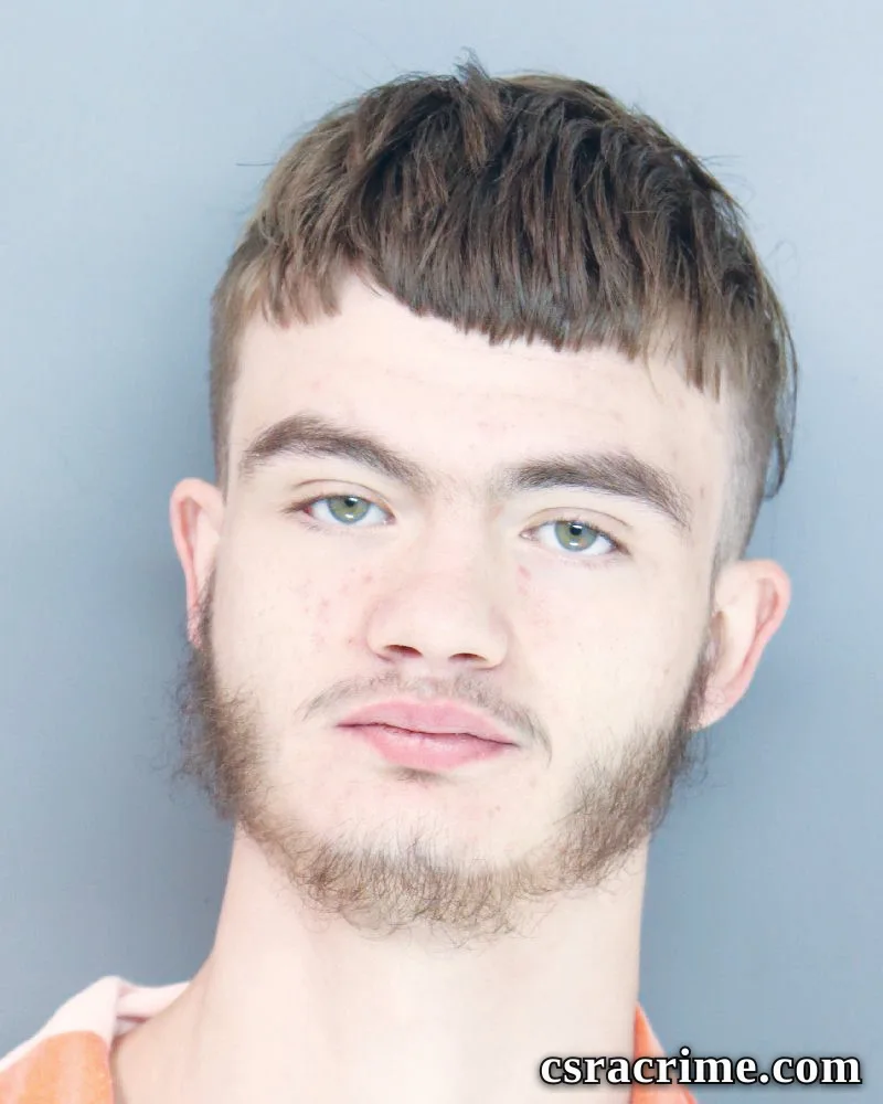 Hunter Derrick booking photo