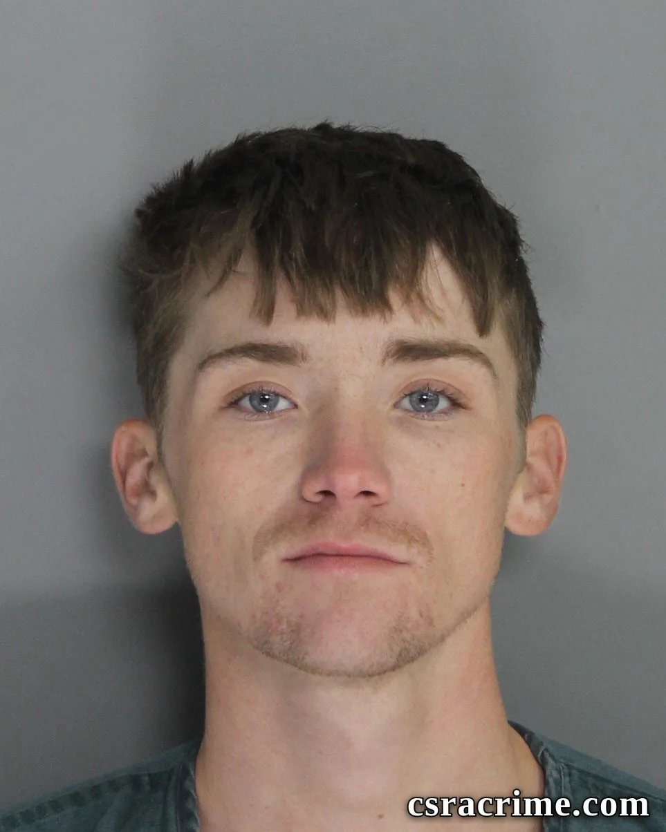 Hunter Holmes booking photo