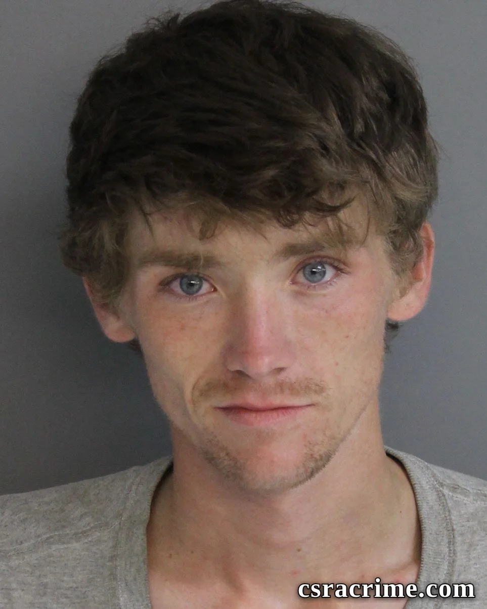 Hunter Holmes booking photo