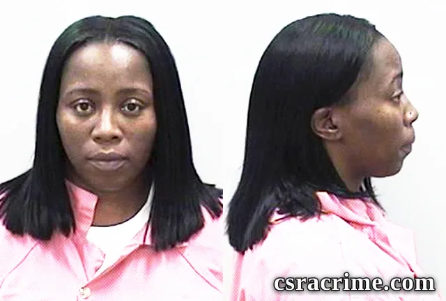 Ieesha Faulks booking photo