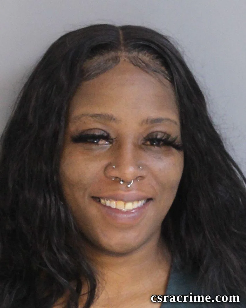 Ieesha Faulks booking photo