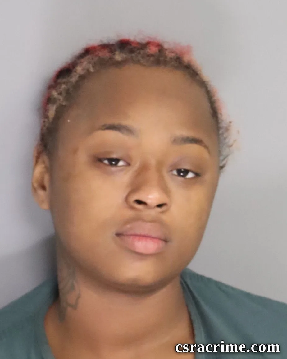 Iyanna Glover booking photo