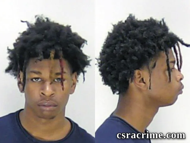 Jabari Carter booking photo