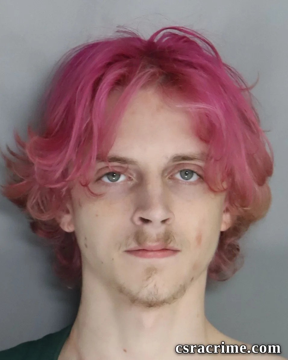 Jackson Tucker booking photo