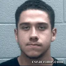 Jacob Daniels booking photo