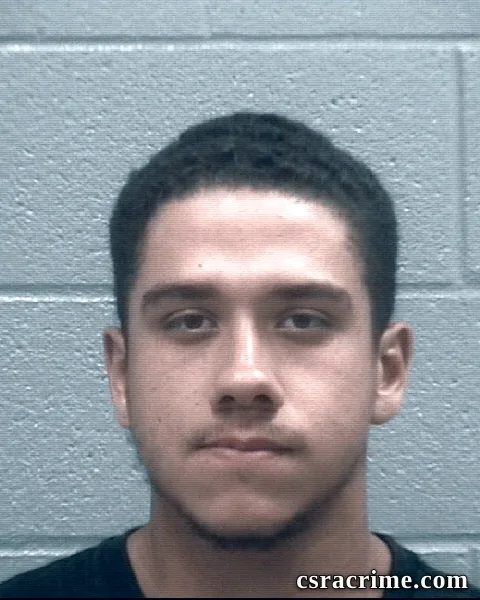 Jacob Daniels booking photo