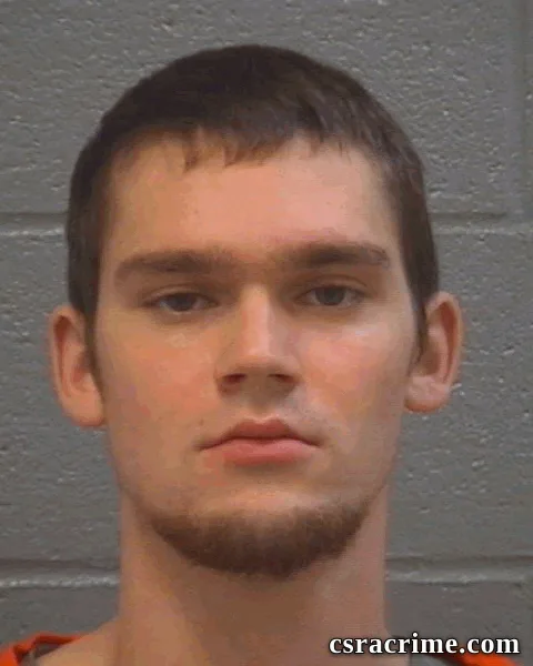 Jacob Hall booking photo