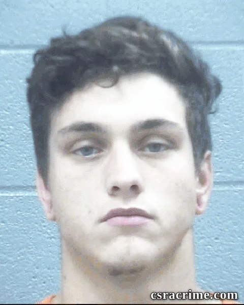 Jacob Hall booking photo