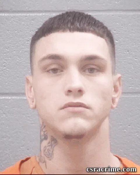 Jacob Hall booking photo