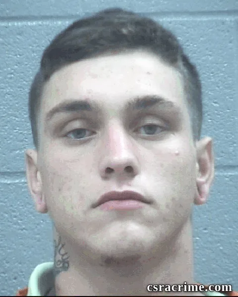 Jacob Hall booking photo