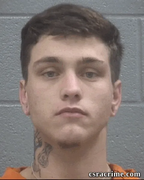 Jacob Hall booking photo