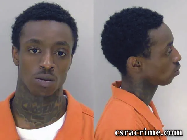 Jaheam Tyler booking photo